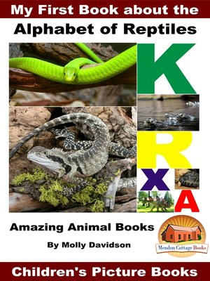 cover image of My First Book about the Alphabet of Reptiles